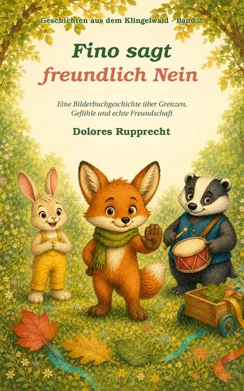 Fino sagt freundlich Nein – Buchmotiv