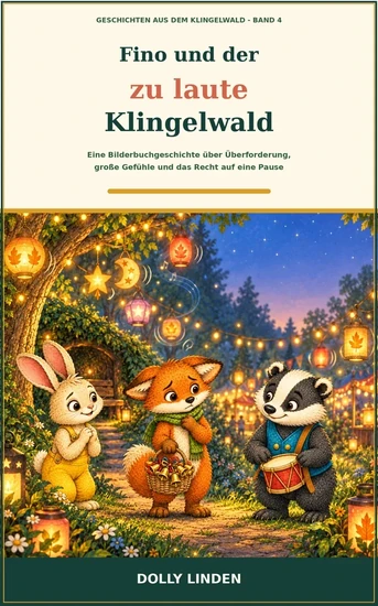 Fino und der zu laute Klingelwald – Buchmotiv